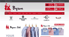 Desktop Screenshot of byronltd.com